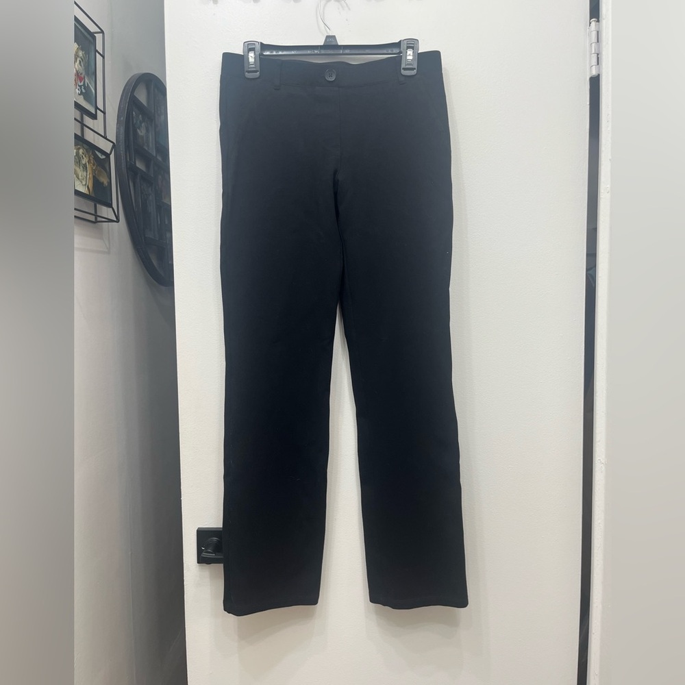 Betabrand Black Pull On Pants Sz M